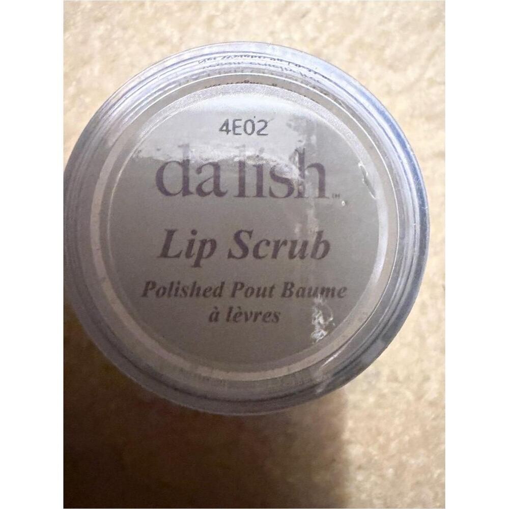 Da Lish Exfoliating Lip Scrub 9g Glass Jar
